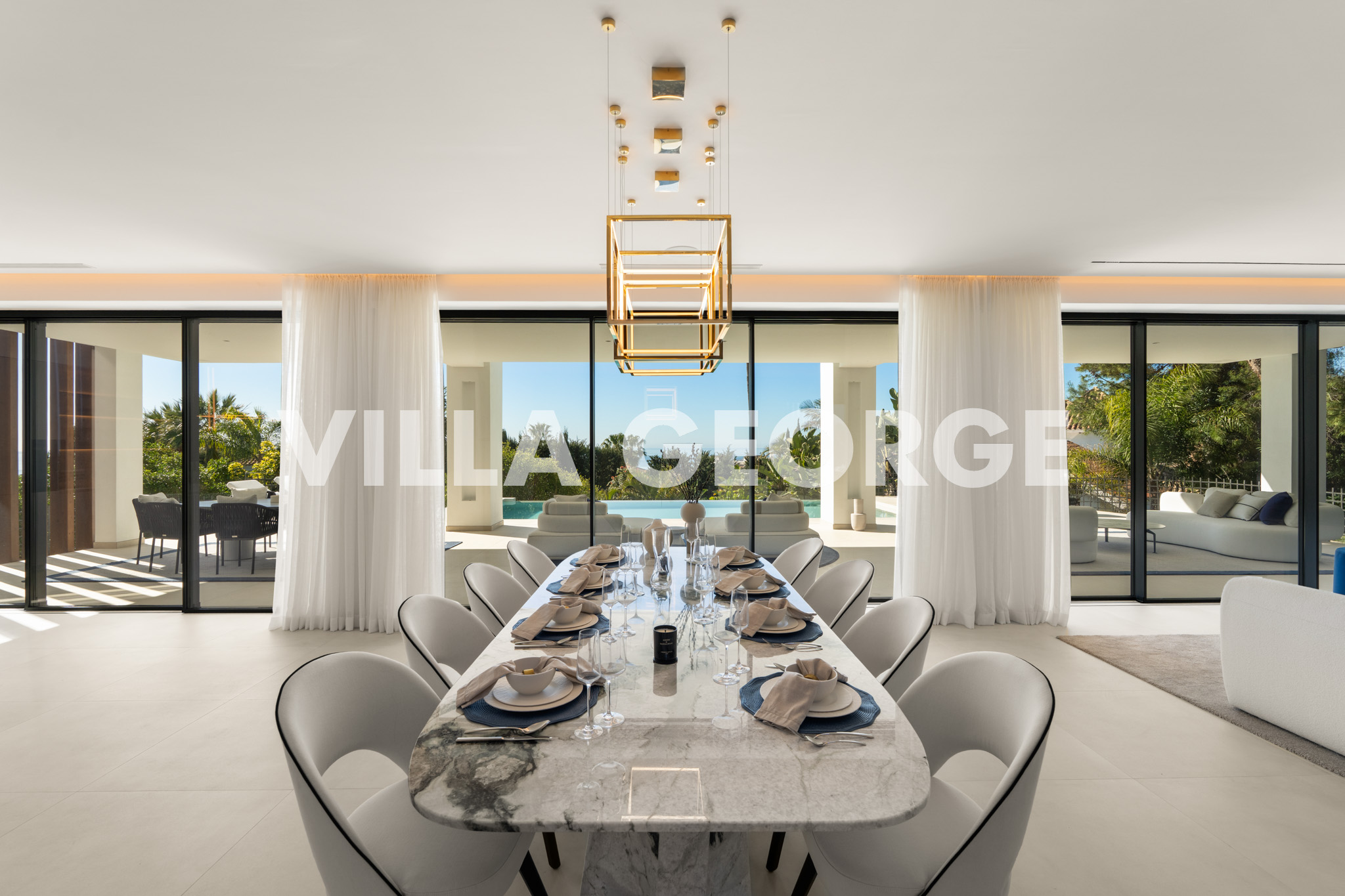 Contemporary Villa with Sea Views in Sierra Blanca, Marbella